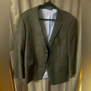Tommy Hilfiger Black Striped Blazer Suite Jacket Men’s Size 44R